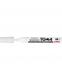Marker olejowy Toma TO-440 biały